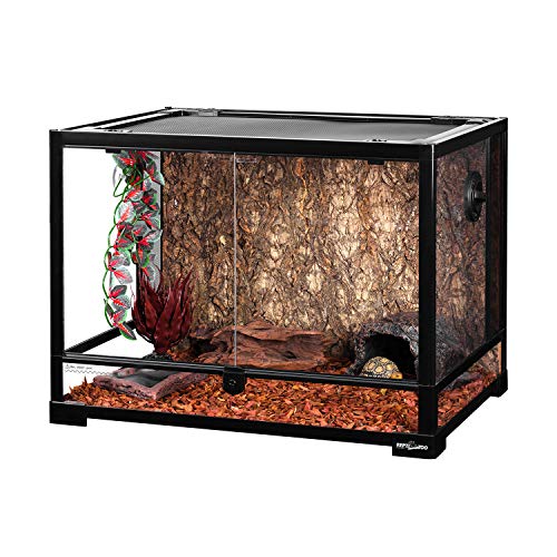 REPTIZOO Wooden Reptile Cage, 24x18x18