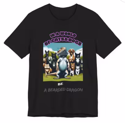 Funny & Unique Bearded Dragon merch