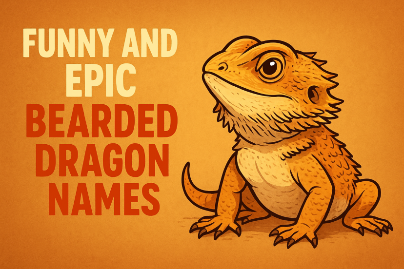funny and epic bearded dragon names