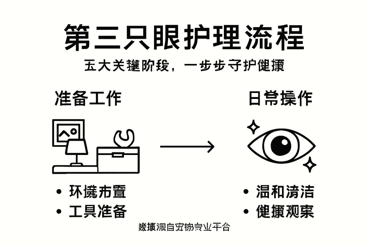 第三只眼护理流程一目了然